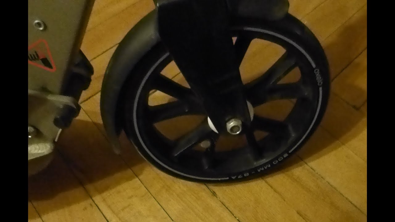 Тюнинг самоката Oxelo Town 7 XL: защита подшипников