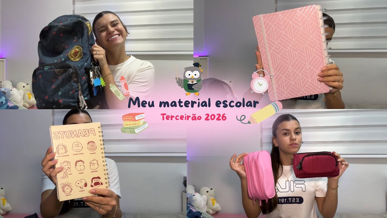 MATERIAL ESCOLAR 2026 - TERCEIRÃO 🎓📚