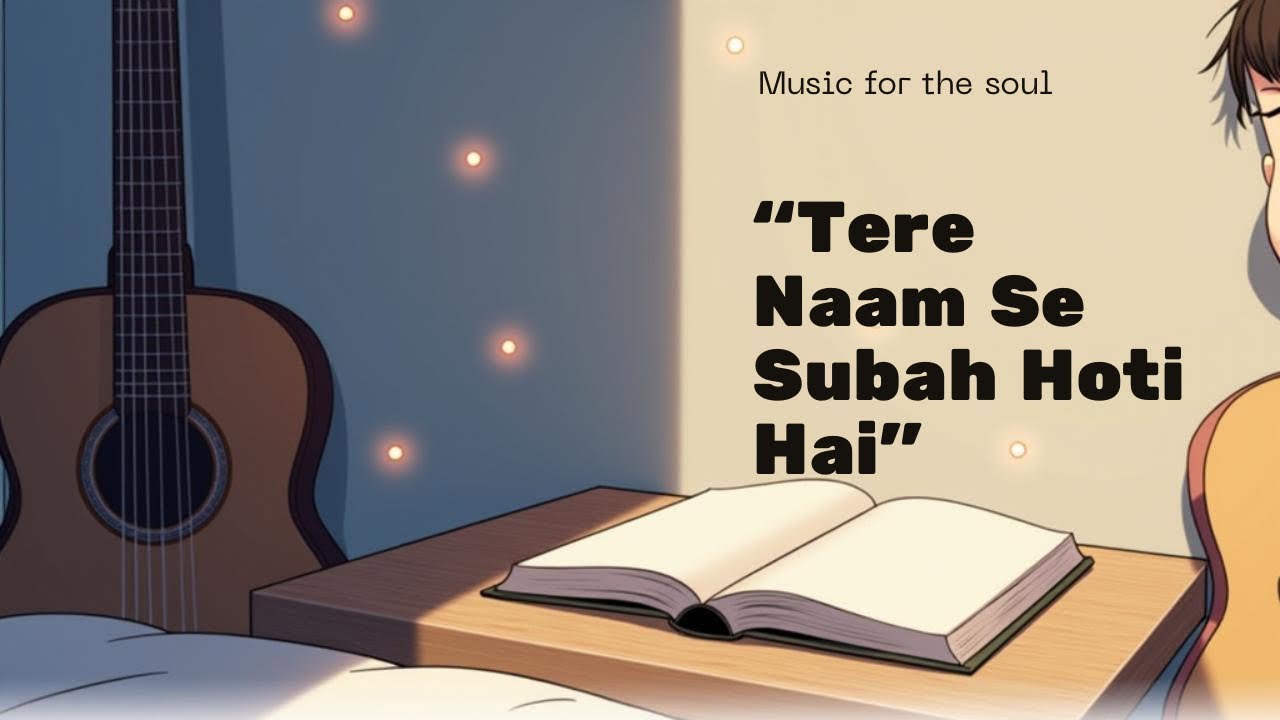 💖 Tere Naam Se Subah Hoti Hai | Heart-Touching Romantic Hindi Song | Official Lyric Video 2025