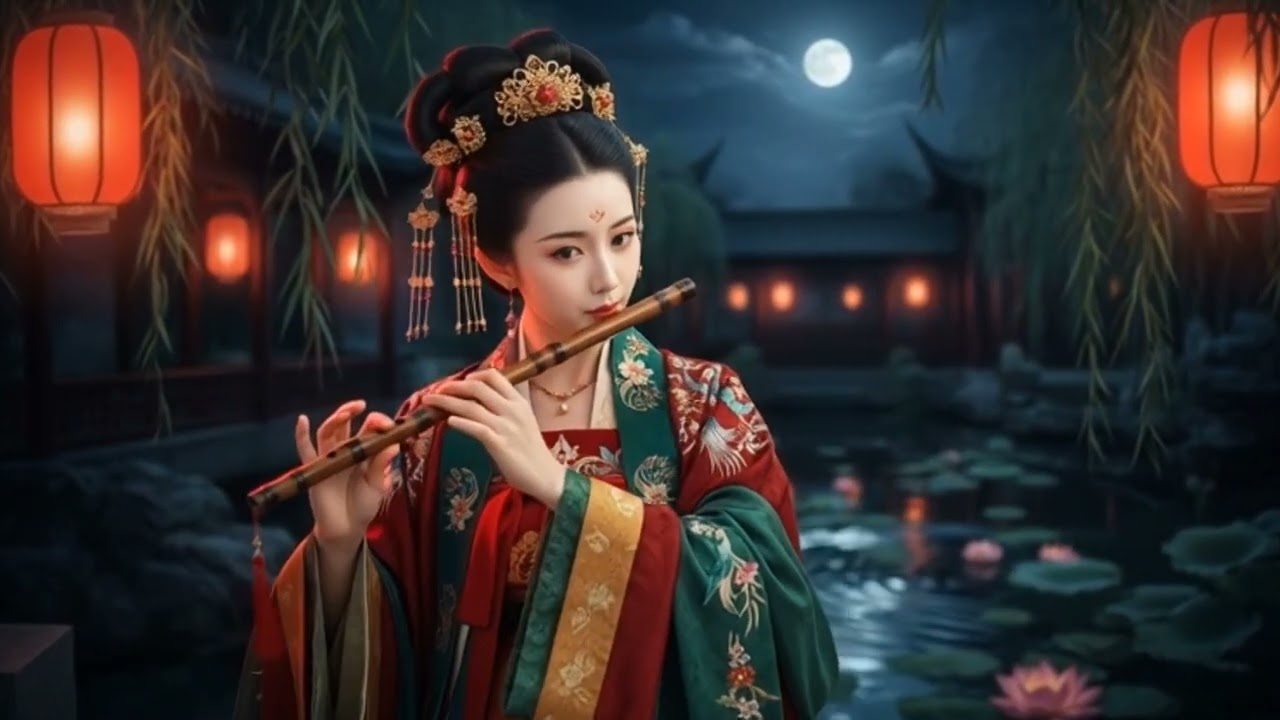 Relaxing Traditional Flute Music for a Quiet Night
