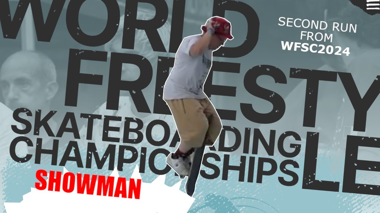 World freestyleskateboarding championships 2024 Pro (second run)