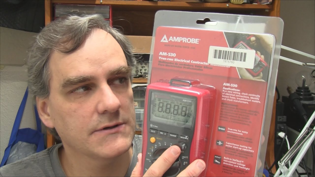 Vbe 071 parte1: Qualidade Fluke para as massas? Amprobe AM-530