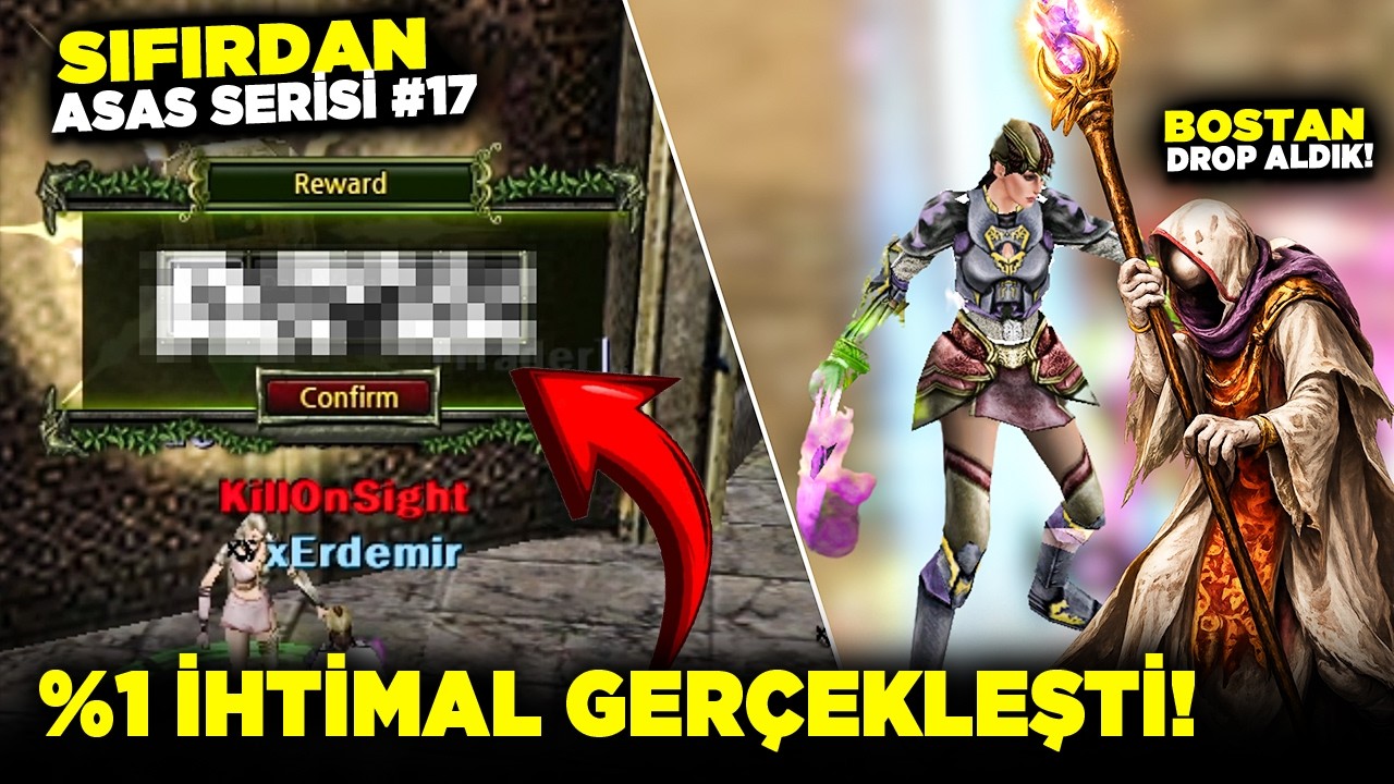 İNANILMAZ DROPLAR ALDIM! I SIFIRDAN ASAS SERİSİ #17 I Knight Online