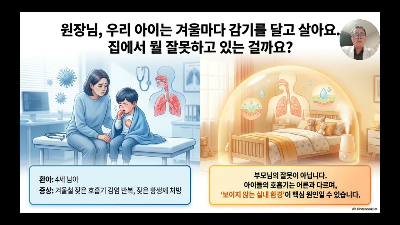 “아이 감기 줄이는 집안 환경관리 (소아과 의사가 알려드립니다)”