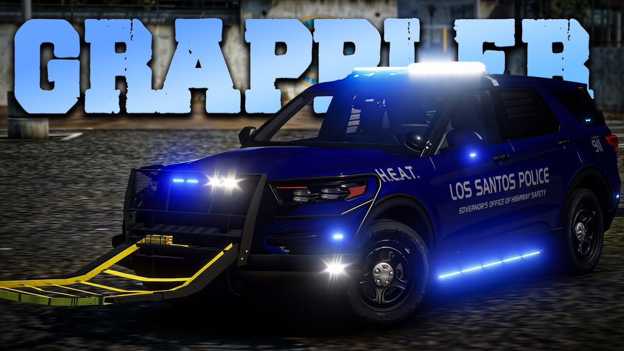Police Grappler STOPS Money Truck in GTA 5 RP