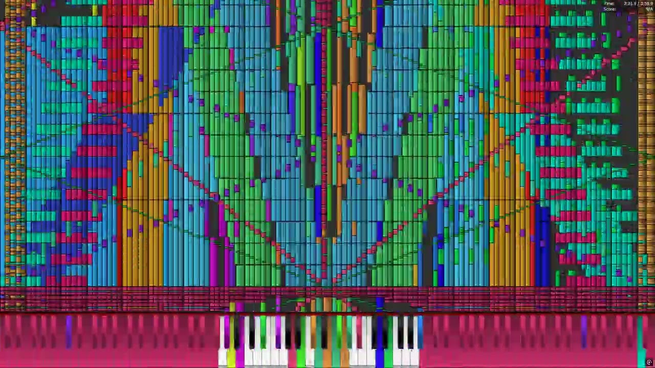 [Black MIDI] Ghostbusters Main Theme - 8.38 million notes