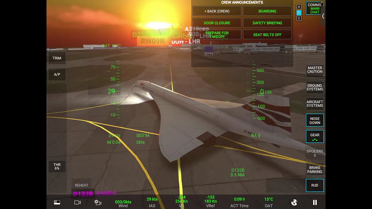 Recreating Concordes last flight [gone wrong]