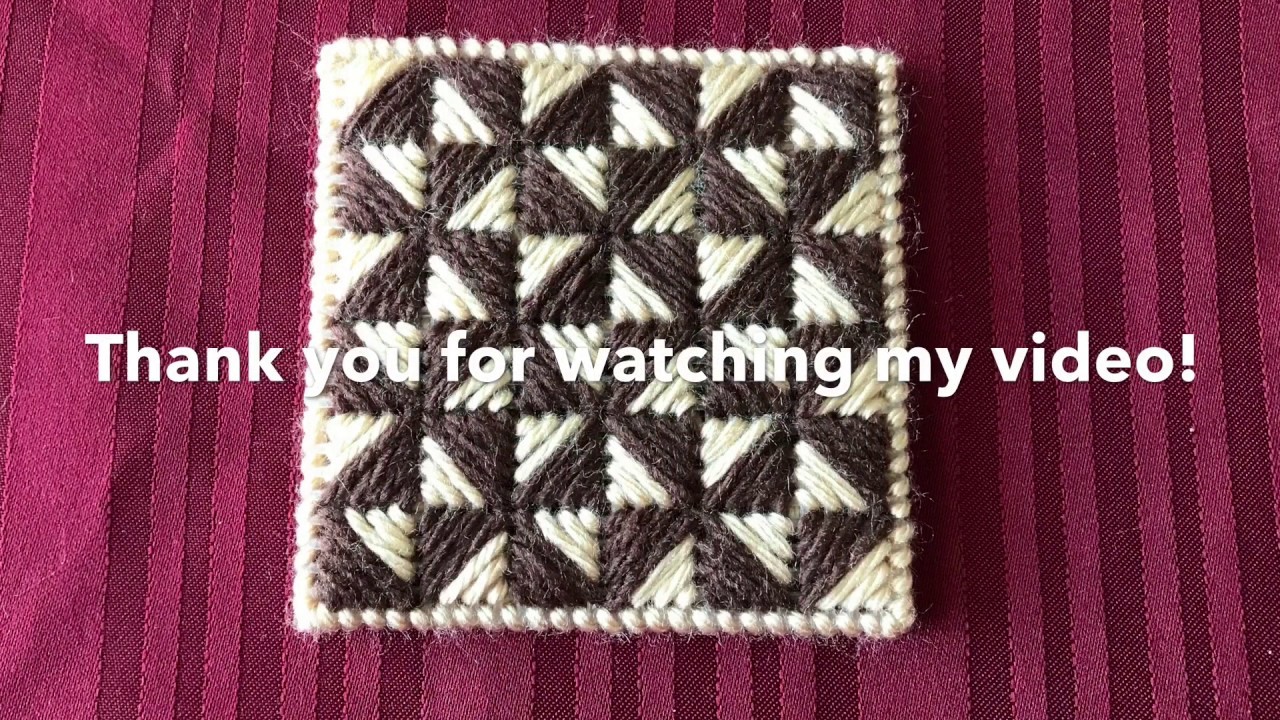 Plastic Canvas Coaster #4