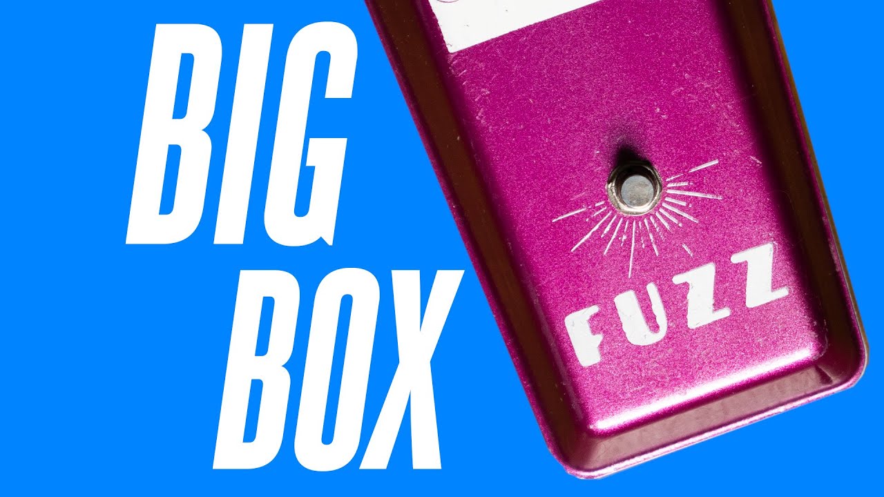 Big box fuzz pedals are cool. Wolf Devices Fuzz!