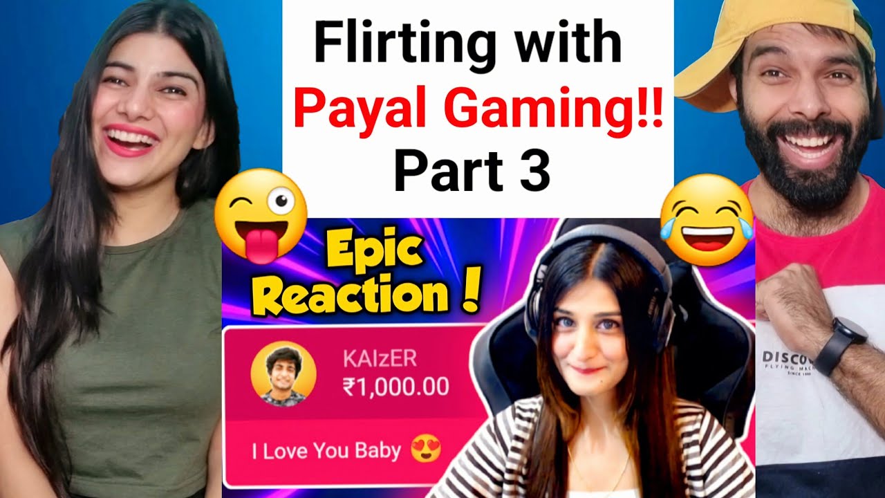 Flirting with Beautiful Indian Streamers (Part #3)​ Kaizer Reaction