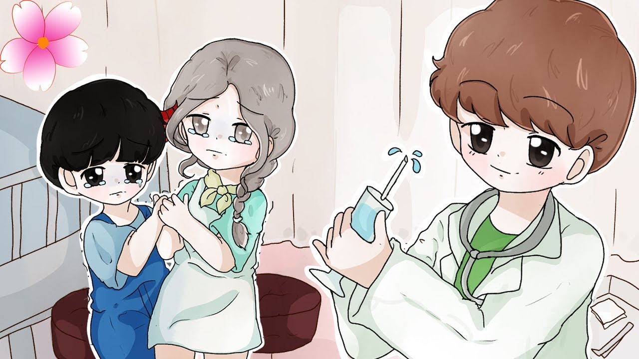 11화) 예방접종💉주사 맞으러 병원가요~ [엄마가된플레르시즌2 가족상황극]