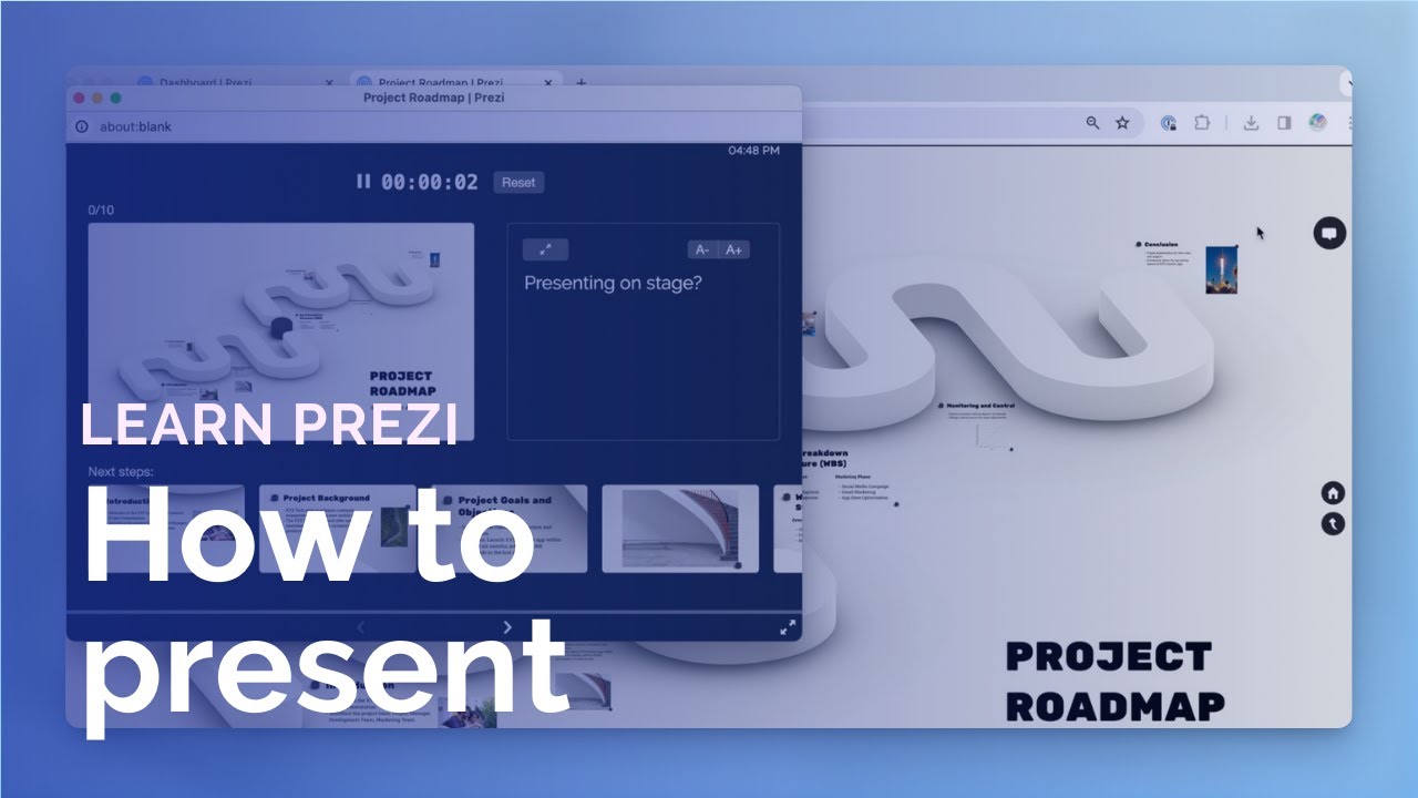 Как сделать презентацию с помощью Prezi Present