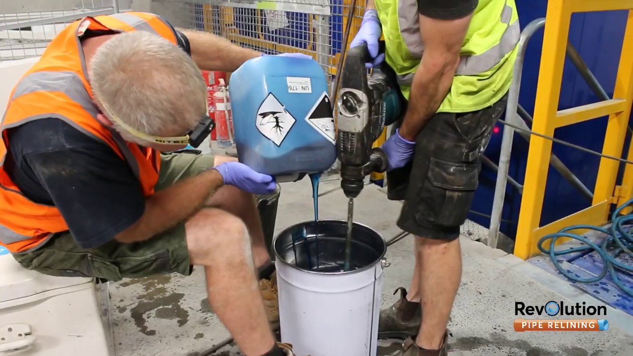 Inversion Pipe Relining Sydney, Australia. 2 x Boundary Traps to the Main - Revolution Pipe Relining