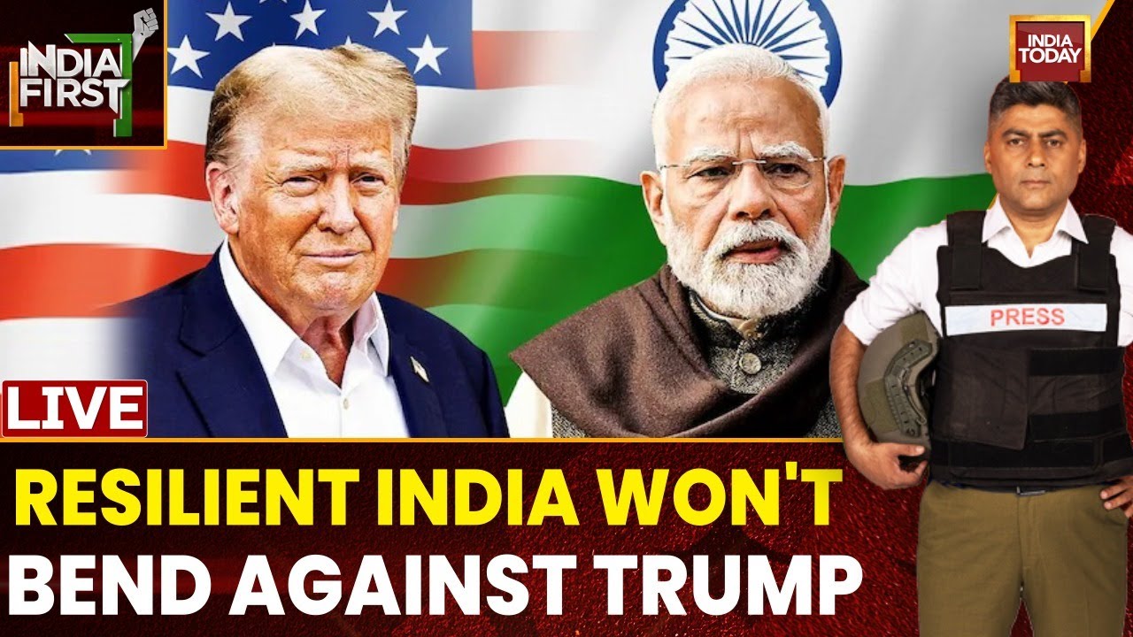 PM Modi's Stern Message To Trump Over 50% Tariff | Trump's Tariff Tyranny | India First LIVE