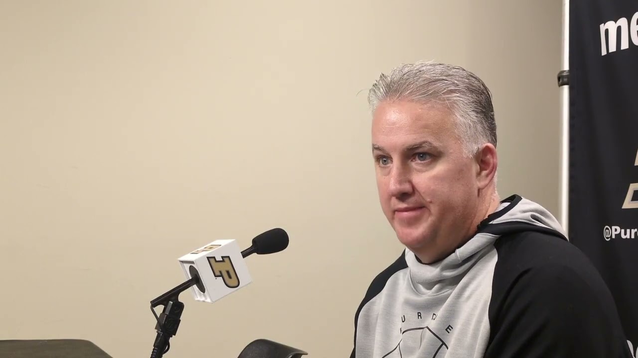 Purdue press conference: Matt Painter previews basketball at Illinois