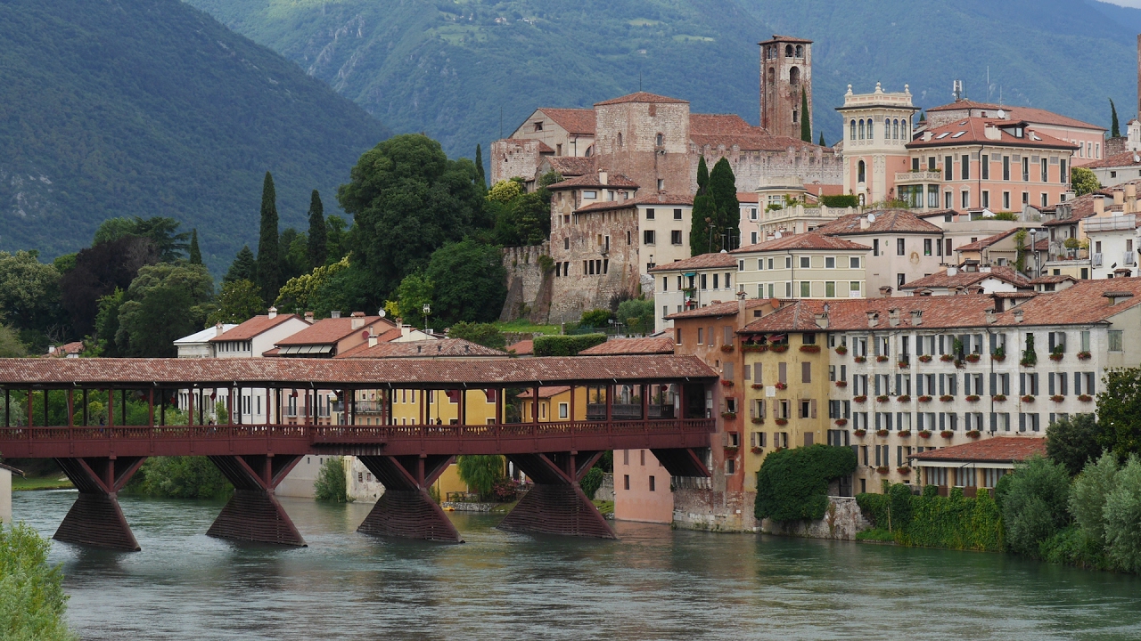 Cycling from Levico Therme to Bassano del Grappa