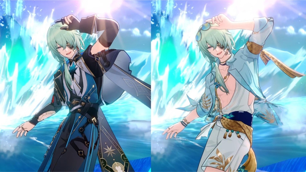 Anaxa as Aventurine Waveflair | Honkai Star Rail Model Swap