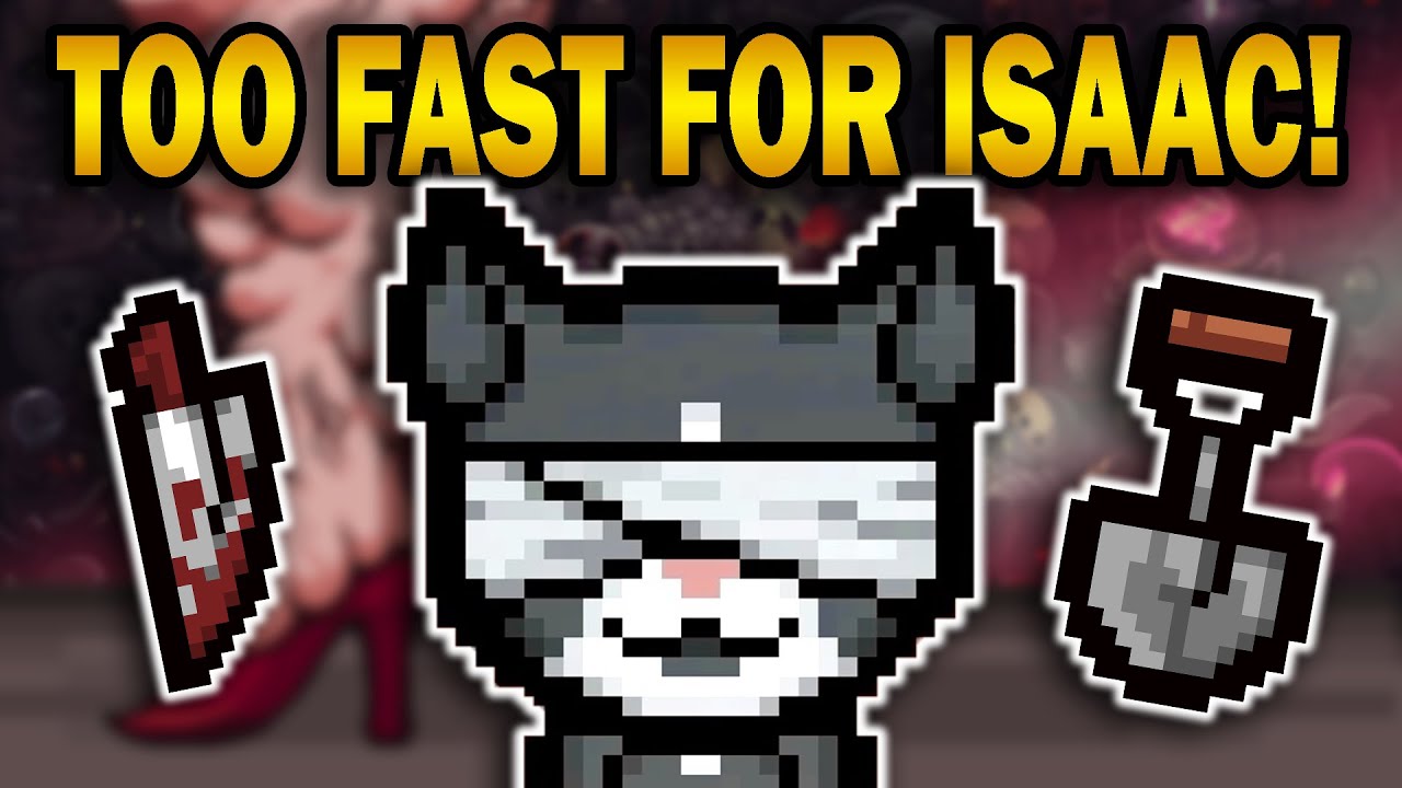 Cat Got Your Tongue Challenge At World Record Speeds! - The Binding of Isaac: Repentance