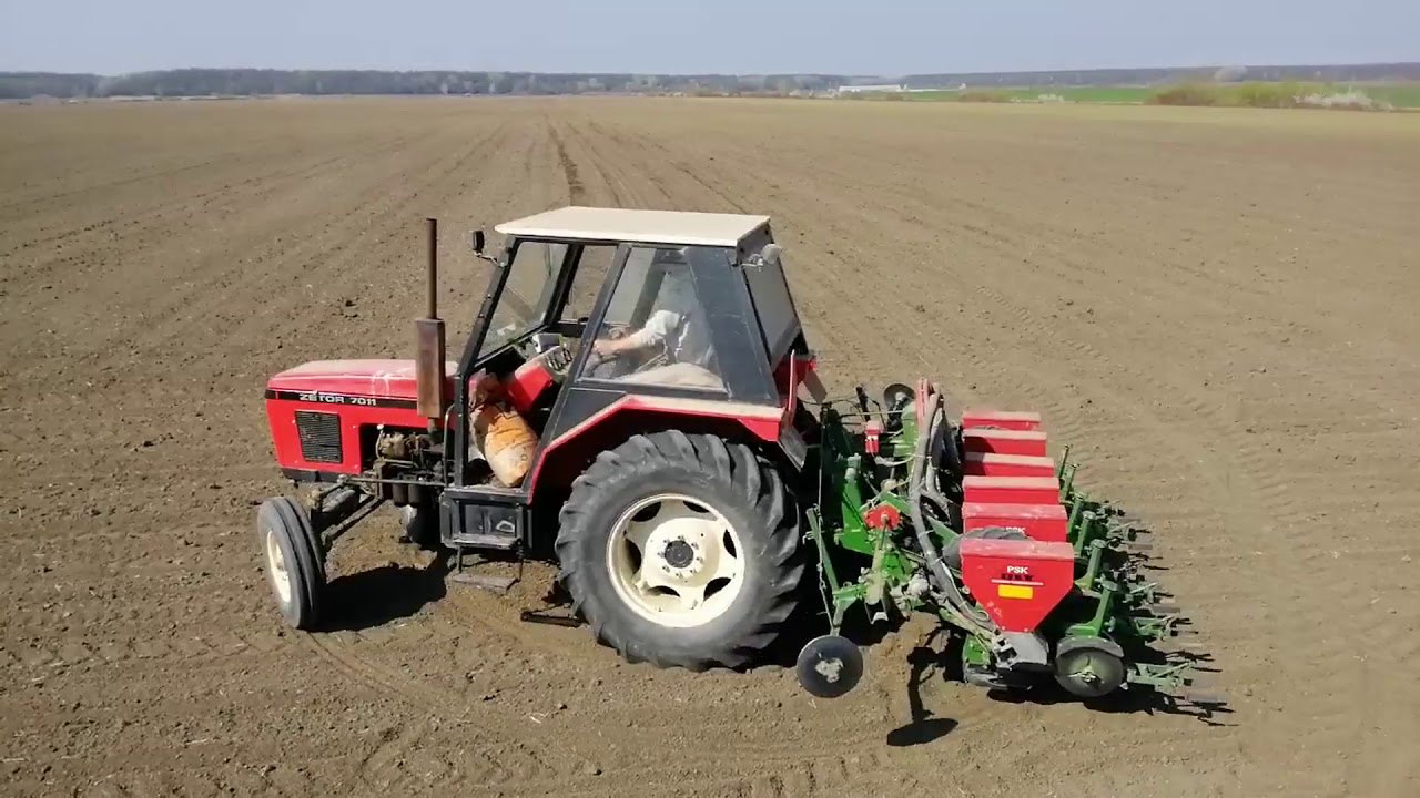 Sjetva Soje | Planting Soybeans | Zetor 7011 & Olt PSK