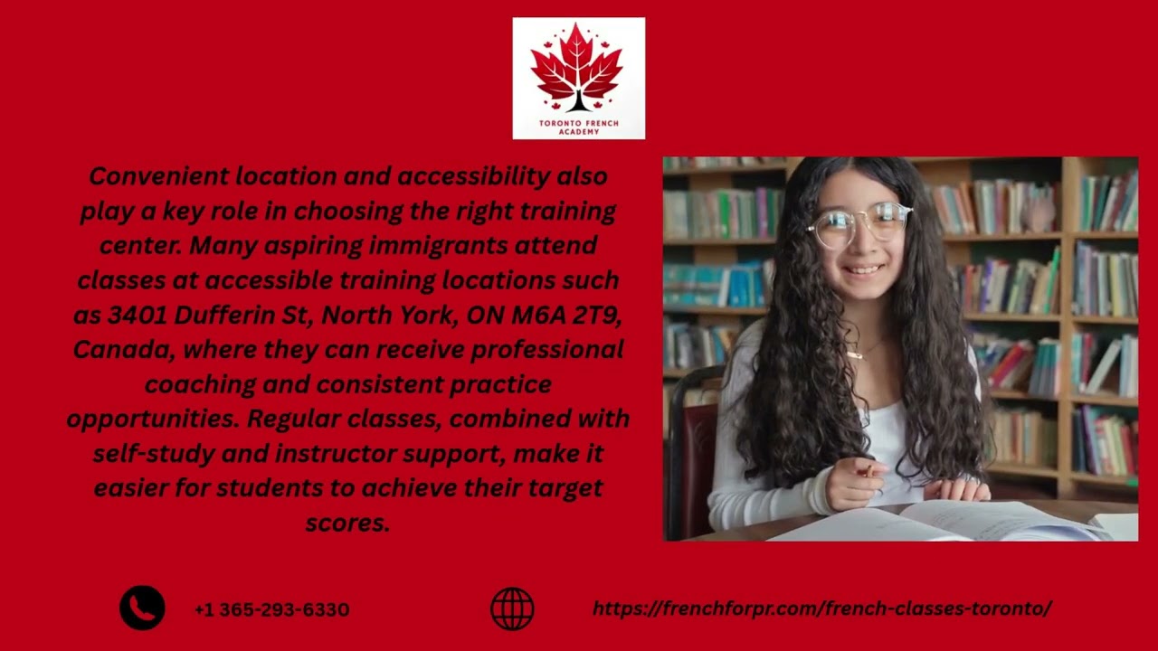 French Classes for PR in Toronto