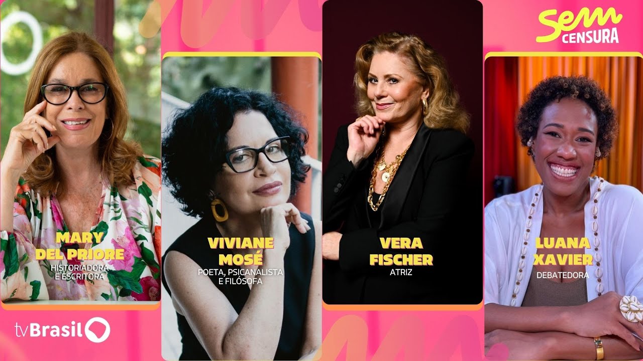 🔴 SEM CENSURA | ESTREIA | VERA FISCHER, VIVIANE MOSÉ E MARY DEL PRIORE