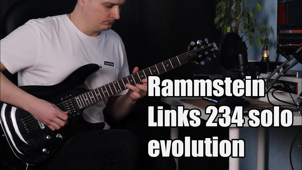 Rammstein Links 234 solo evolution