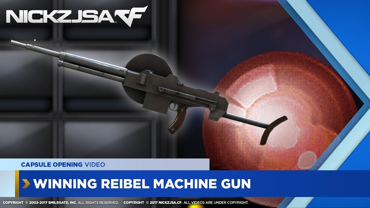 Winning Reibel Machine Gun (Capsule Opening) | CROSSFIRE Indonesia