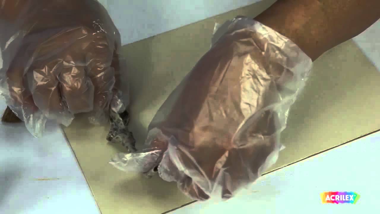 Acrilex - Técnicas - Como utilizar Acriflex