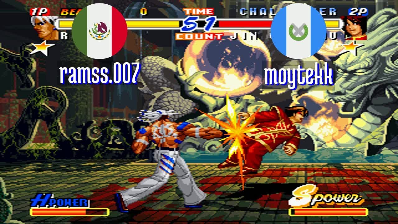 FT3 @rbff2h: ramss.007 (MX) vs moytekk (GT) [Real Bout Fatal Fury 2 rbff2 Fightcade] Jul 1