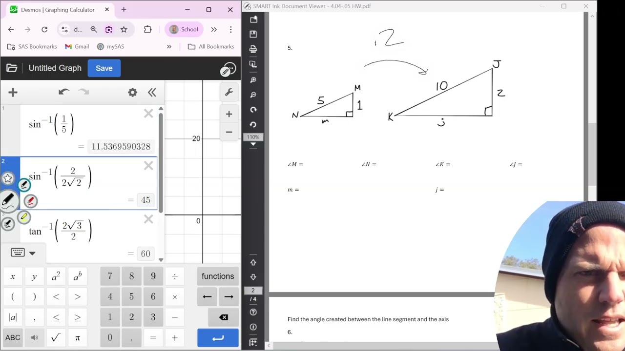 Geo 4.4 HW Inverse Trig