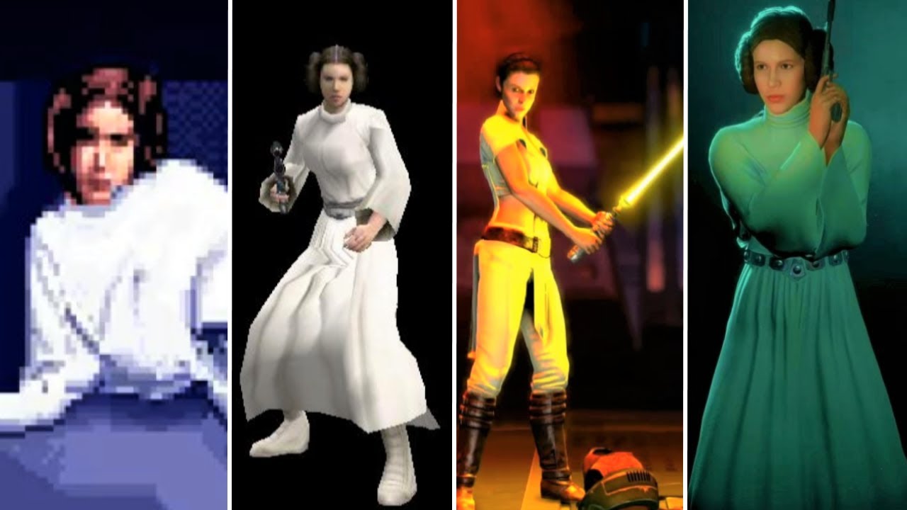 The Evolution of Princess Leia Organa in Star Wars Games