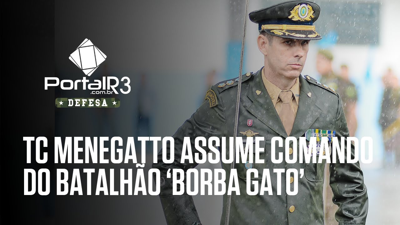 Tenente-coronel Menegatto assume comando do 2º Batalhão de Engenharia de Combate