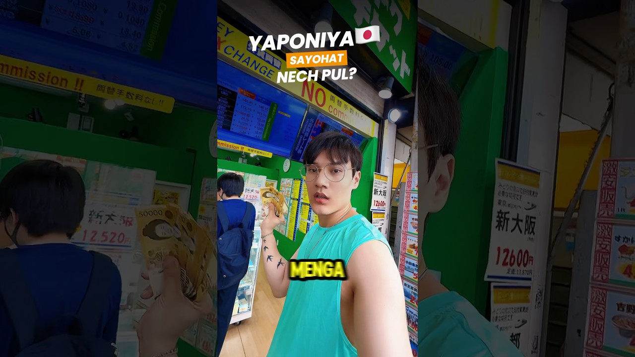 1-Qism 🇯🇵Yaponiyaga bo&rsquo;lgan sayohatimnech pulga tushdi?🛩️