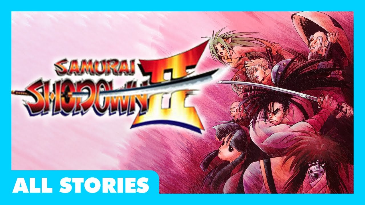 Samurai Shodown II (All Stories) - Cutscenes, Profiles, & Endings