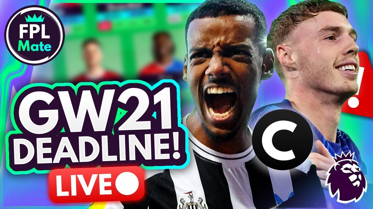 FPL GW21 DEADLINE STREAM ⏰ TEAM NEWS & LEAKS! 🤞🏼🚨 | Gameweek 21 Fantasy Premier League 24/25