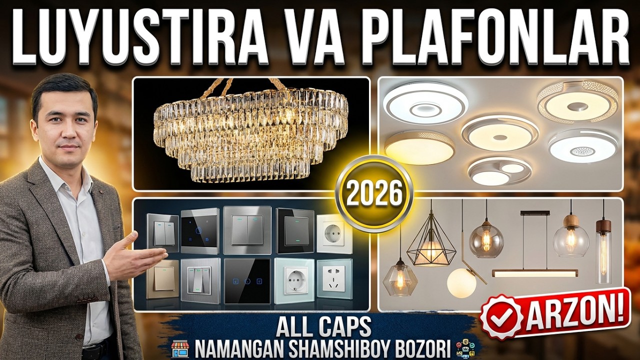 💡LUYUSTIRA VA PLAFONLAR 2026💎