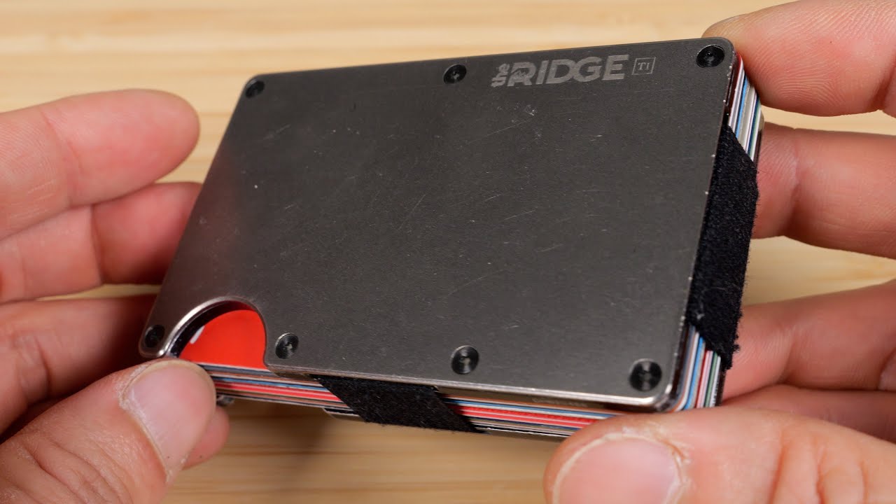 Titanium Ridge Wallet after 4 Years Daily Use