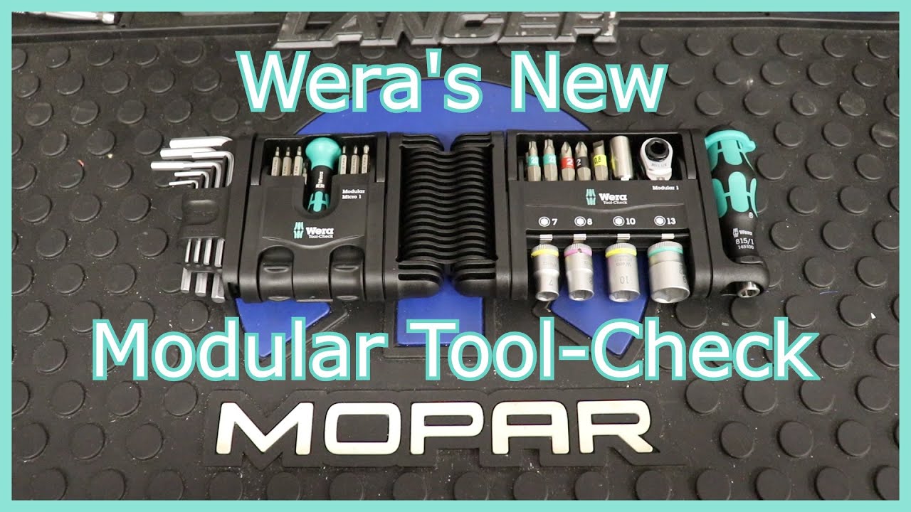 KC Tool Haul Special: Wera's New Modular Tool-Check