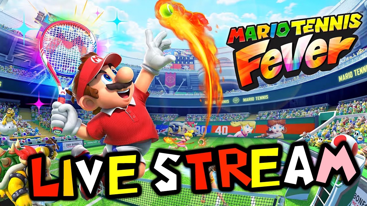 Mario Tennis Fever [Nintendo Switch 2] Live Stream | Gaming Off The Grid LIVE NOW!