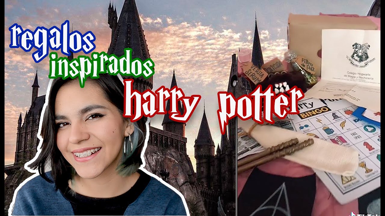 REGALOS inspirados en HARRY POTTER, cajita literaria | Lizzie Carrasco  💖