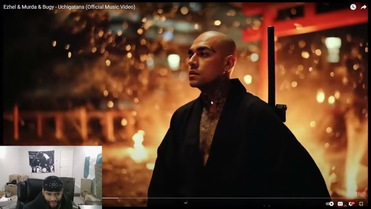 Turkish Rap Reaction Ezhel & Murda & Bugy - Uchigatana (Official Music Video)