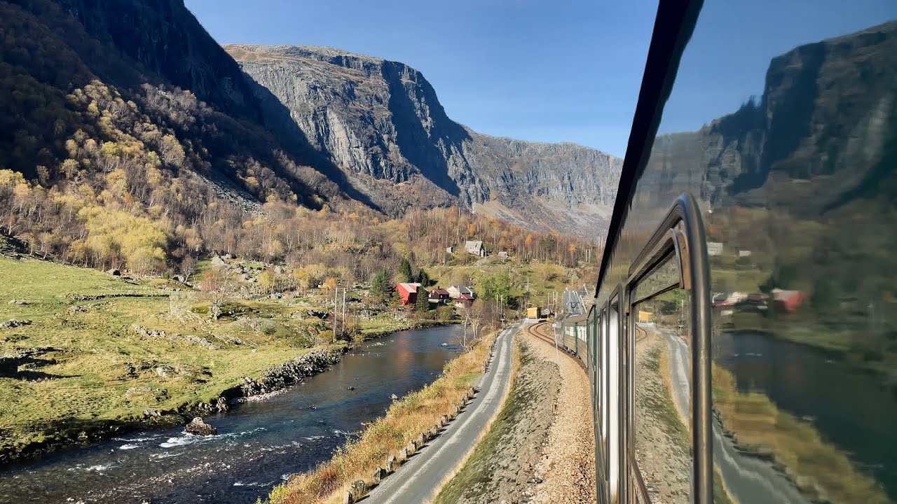 Norway’s most scenic train journey | Mydral to Flam