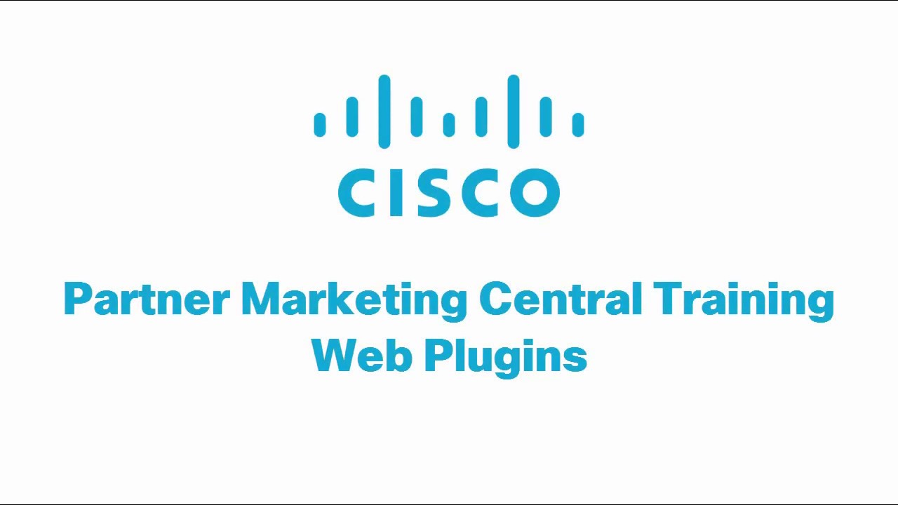 Cisco PMC | Content Syndication and Web Plug Ins