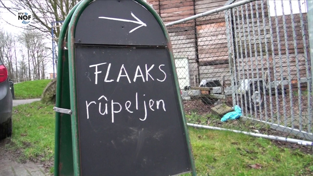 Nederlands kampioenschap vlas repelen in Ee