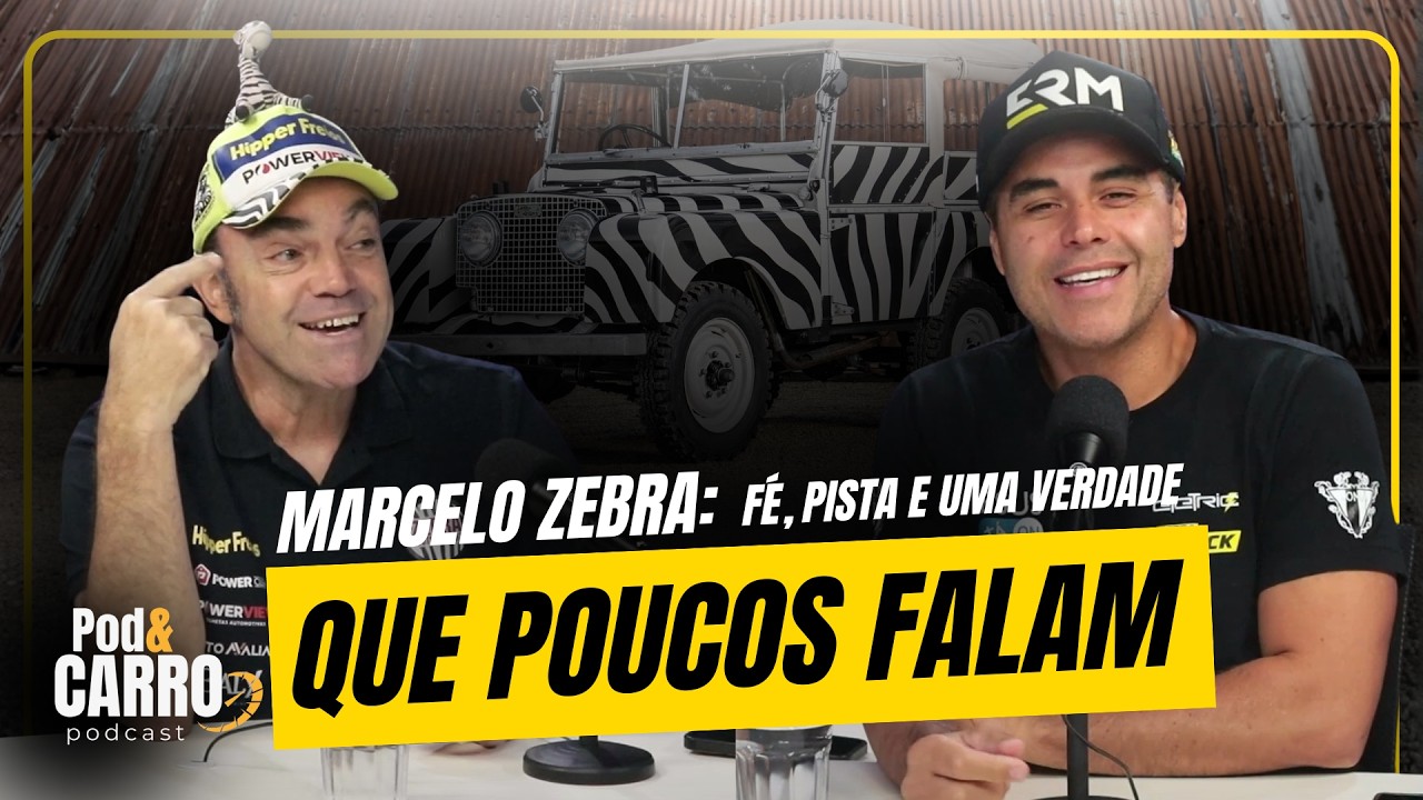 Marcelo Zebra no PodCarro: Bastidores do Automobilismo, Fé e Rally dos Sertões