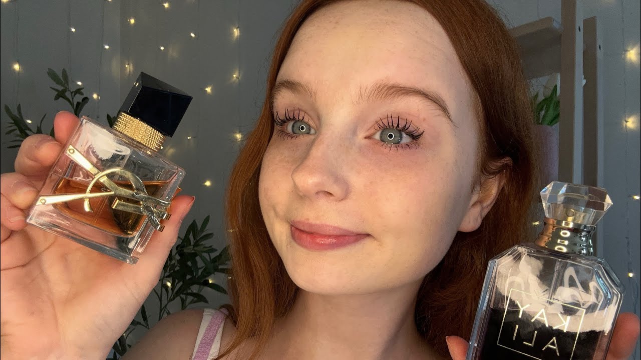 ASMR Gracefully Showing You My Perfume Collection ☁️