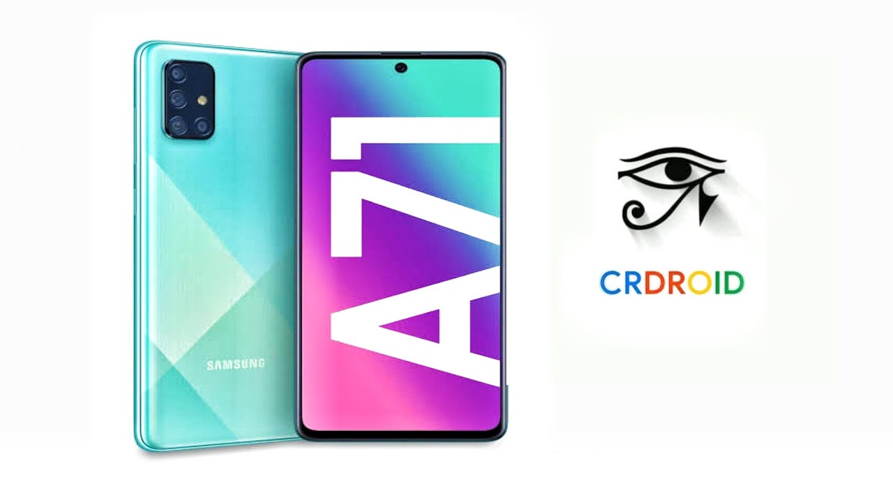 Instalando a Custom Rom CR DROID no Galaxy A71 4g