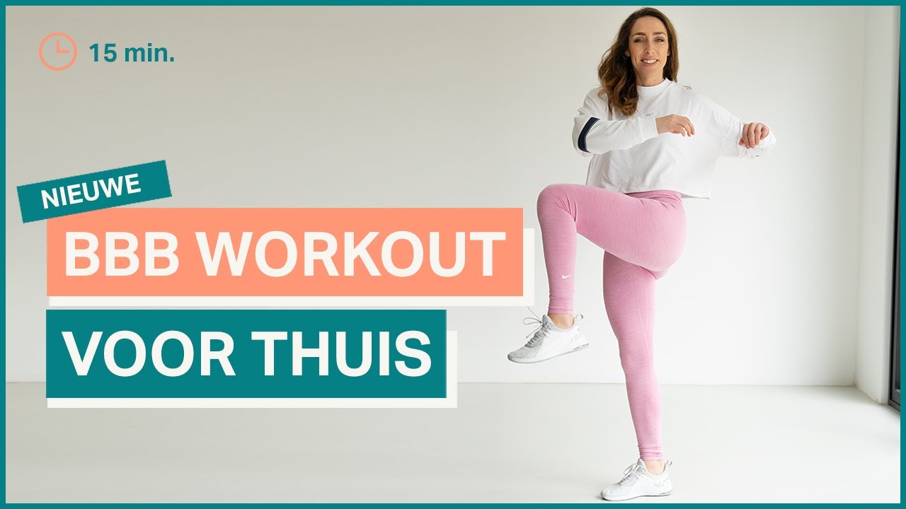 bbb workout zonder springen | 15 minuten benen billen buik | The Joy workout