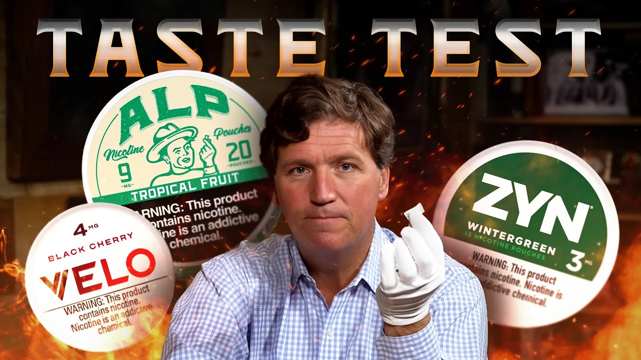 Тест на вкус пакетиков с никотином от Tucker's Ultimate