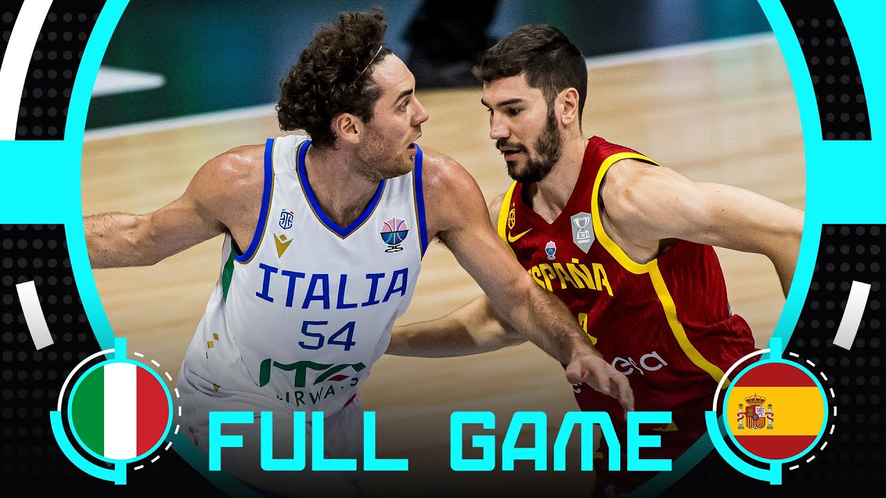 Group Phase | Italy v Spain | Full Basketball Game | FIBA EuroBasket 2025